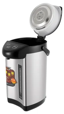 Produktbild von Elektrischer Heißwasserspender, 4 L Kapazität, 750 W Leistung, Isolierungstemperatur 92-95℃, Tischdesign, 220V Spannung