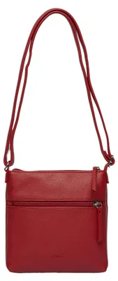 Image de s.Oliver sac à épaule bandoulière sac à épaule Crossbody Bag Red rouge foncé