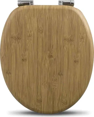 Produktbild von Happyment Antibakteriell WC-Sitze Holz – Universal – Soft-Close – Toilette Sitz