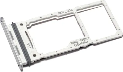 Produktbild von Simkartenhalter passend für Samsung Galaxy A33 5G (SM-A336B/DS) + micro-SD Kartenfach, Serviceware, Weiss