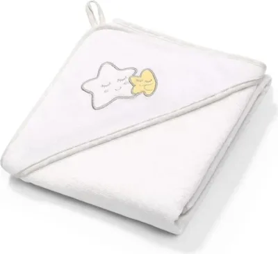Produktbild von 141/07 Frottierbadetuch 76 X 76 Weiss