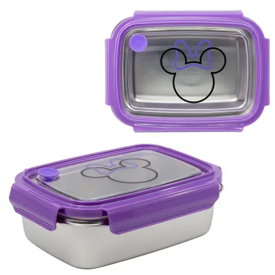 Produktbild von Brotdose Minnie Maus | Minnie Mouse | Lunch Box Edelstahl Vesper Dose