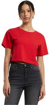 Zdjęcie produktu dla Build Your Brand Damski crop top Ohui czerwony XL