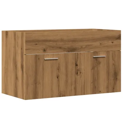 Obrázek produktu pro Koupelnová skříňka pod umyvadlo dub artisan 90 x 38,5 x 46 cm