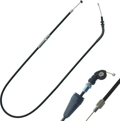 Produktbild von Venhill Ktm 50 Sx 2023-2025 Gaszug Schwarz  Schwarz One Size