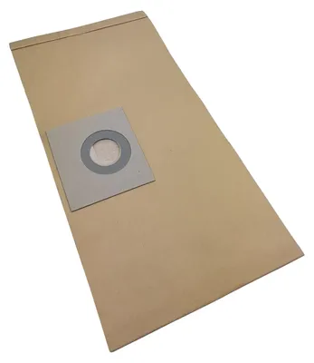A single vacuum cleaner bag is shown against a white background.