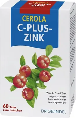 Immagine prodotto di Dr Grandel Cerola Vitamina C Thaler per la suzione, 60 compresse