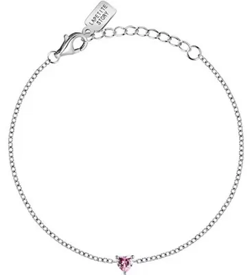 Immagine prodotto di Delicato bracciale in argento con zircone rosa Argento LPS05AWV10