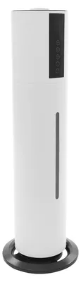 Produktbild von Luftbefeuchter - Turmmodell - 8 L Tank - LED-Display - Fernbedienung - 12 h Timer - Leise <36 dB - 3 Nebelstufen - Weiß