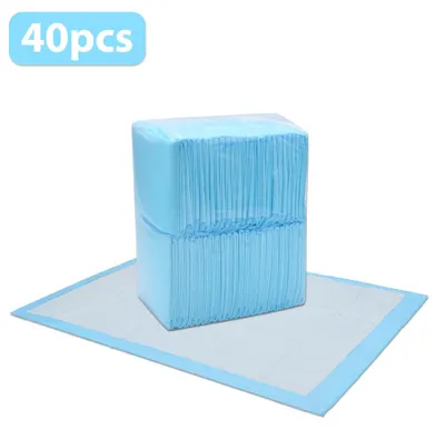 Produktbild von Peviasot 40 Stück Welpenunterlagen 60x60 cm Hunde Trainingspads Einweg Saugfähige Pipi Pads