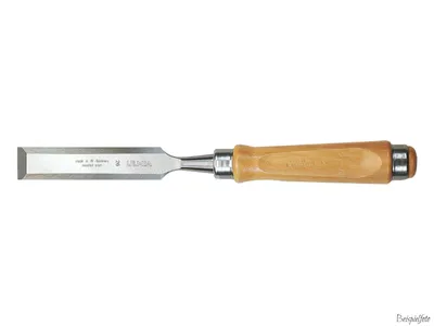 Produktbild von Ulmia 164-20 Stemmeisen Stechbeitel Aufhängeäse Ovale Griffform 20mm Länge 305mm