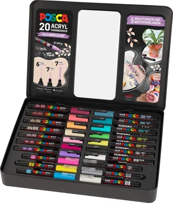 Produktbild von Uni-Ball Acrylstift Mehrfarbig