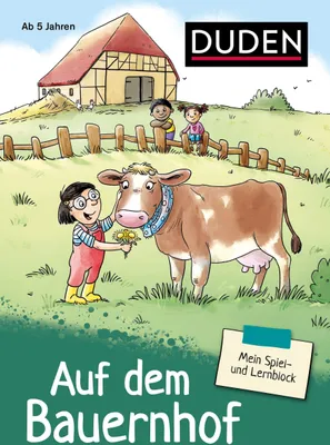 Produktbild von Mein Spiel- und Lernblock 2 - Auf dem Bauernhof