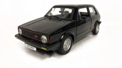 Immagine prodotto di Bburago - Modellino di auto - VW Golf 1 GTI 1979 (nero, scala 1:24) Volkswagen