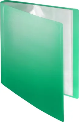 Produktbild von Sichtbuch flexibel A4 50 Hüllen PP grün