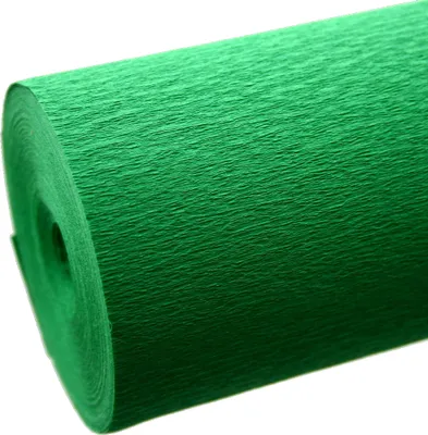 Produktbild von 30m x 0,47m Krepppapier grün Krepp-Papier Bastelkrepp / Floristenkrepp