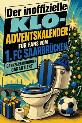 Produktbild von Der inoffizielle Klo-Adventskalender für Fans vom 1. FC Saarbrücken
