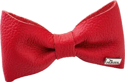 Produktbild von Hunter 69229, Hund, Halsband-Fliege, Rot, Echtes Leder, Gleiter, 60 mm