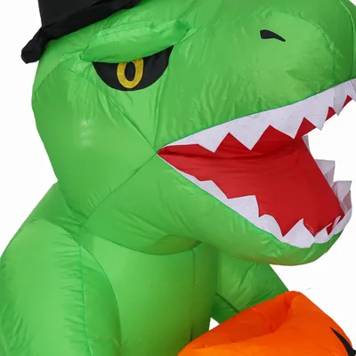 Obrázok produktu pre Nafukovacia dekorácia na Halloween – tekvica, 135 cm, s LED osvetlením a ventilátorom na vonkajšie použitie