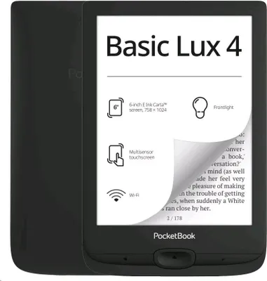Obrázok produktu pre PocketBook 618 Basic Lux 4 Black