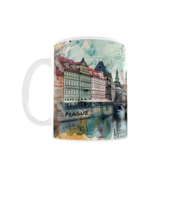 Produktbild von Becher 300ml Holiday City Travel Tschechische Republik Prag