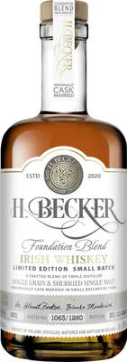 Produktbild von H. Becker Irish Whiskey Foundation Blend 0,7 l
