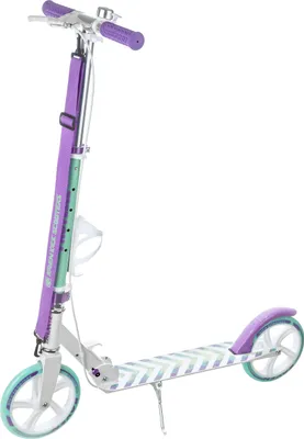 Produktbild von Roller Scooter Raven Pastelle 200mm mit Handbremse, Getränkehalter und Glocke
