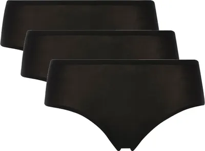 Produktbild von Chantelle Damen Shorty 3er Pack - SoftStretch, nahtlos, unsichtbar, Einheitsgröße Schwarz 36-44