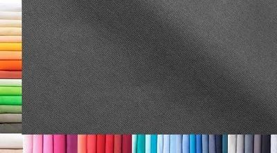 Produktbild von XXL-Kleidung aus 96% Baumwolle, 4% Elasthan, 48 Iron Gray, 0,5 m lang, Jersey, 150 cm breit