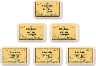 Produktbild von Body Bar Sandelholz - 120g – 6x 120g