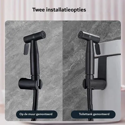 Obrázok produktu pre Prémiová ručná sprcha na bidet s perličkou – dĺžka 150 cm – sada – z nehrdzavejúcej ocele