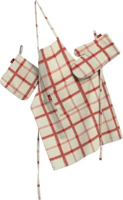 Produktbild von Küchenset: Schürze, Handschuh, Topflappen