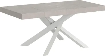 Obrázok produktu pre Rozťahovací stôl 120/224x90 cm Volantis Premium kašmírová biela noha