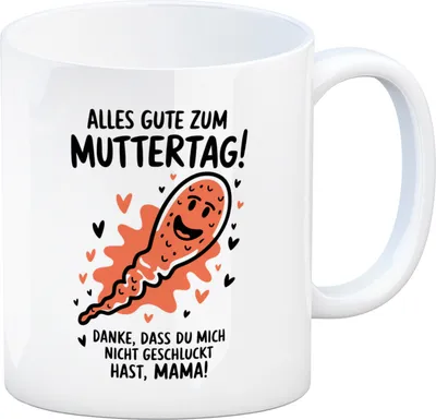 Produktbild von Samenzelle Kaffeebecher - Alles Gute zum Muttertag!