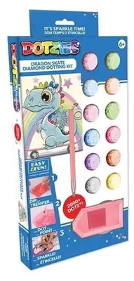 Obrázok produktu pre Diamond Dotz DTZ3.008, 6 rok / roky, Detské, Viacfarebný, 230 mm, 250 mm, Nevhodné pre deti do 36 mesiacov