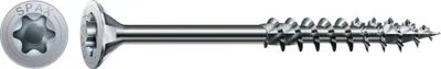 Produktbild von SPAX 0191010601605, Schraube, Metall, Zink, Holz, Flachkopf, Torx, Metallisch