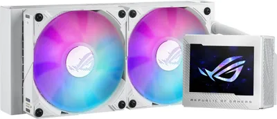Produktbild von ASUS ROG RYUJIN III 240 ARGB White Edition Prozessor All-in-One-Flüssigkeitskühler 12 cm Weiß 1 Stück(e)