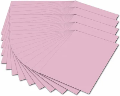 Produktbild von folia 614/50 26 - Fotokarton DIN A4, 300 g/qm, 50 Blatt, rosa - zum Basteln und kreativen Gestalten von Karten, Fensterbildern und für Scrapbooking