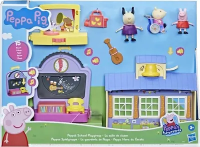 Immagine prodotto di SEGWAY Peppa Pig Peppa's Adventures L'aula Giocattolo per bambini con 3 personaggi