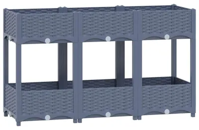 Produktbild von vidaXL Hochbeet 120x40x71 cm Polypropylen