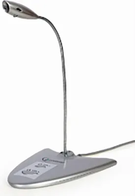 Produktbild von gembird USB 2.0-Tischmikrofon mit integrierter Soundkarte