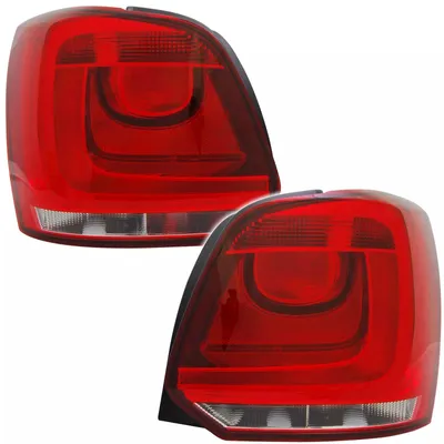 Für VW Polo 6R 2009-04/2014 Rückleuchten Heckleuchten LINKS + RECHTS in der Farbe von AD TUNING GmbH & Co. KG