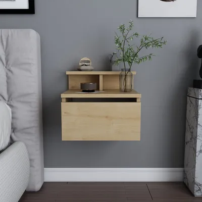 Obrázek produktu pro Skye Decor, Alice- Alice BLD, barva dub, noční stolky a skříňky, 35x39,8x31,9 cm, 100% melaminovaná dřevotříska