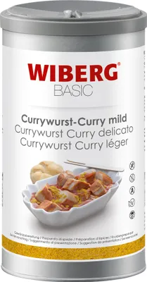 Produktbild von Wiberg Currywurst Curry mild spezielle Gewürzzubereitung 580g