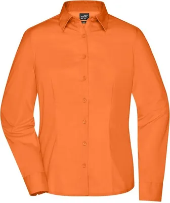 Produktbild von Ladies' Business Shirt Long-Sleeved orange, Gr. M