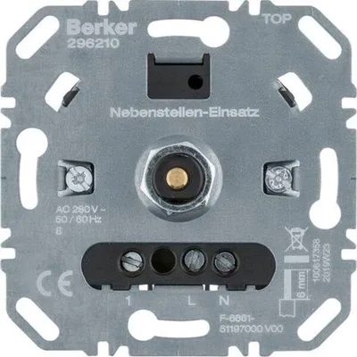 Produktbild von berker Nebenstellen-Einsatz Universal-Drehdimmer Komfort Softrastung 296210