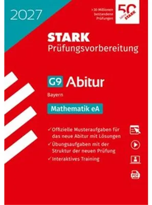 Produktbild von STARK Mathematik eA - Abitur 2027 Bayern - Prüfungsvorbereitung