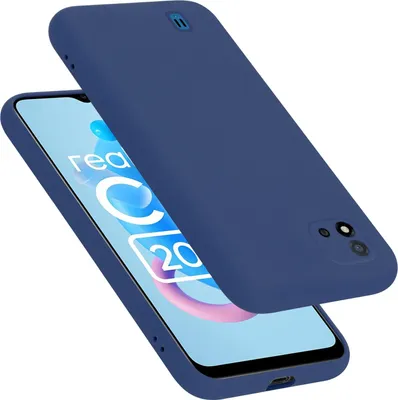 Produktbild von Cadorabo Schutzhülle für Realme C11 2021 Hülle in Blau Handyhülle Case Cover TPU Etui