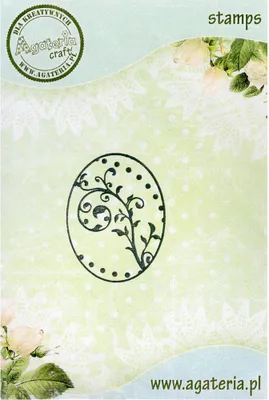 Image de Tampon - Oeuf de Pâques 3 - motif - Agateria