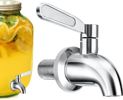 Productafbeelding van 12 mm Drinkdispenser Tapkraan Vervanging van Roestvrij Staal - Geschikt voor Bier, Wijn en Sapfles